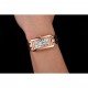 Cartier Tank Americaine White Dial Rose Gold Case And Bracelet 1453780