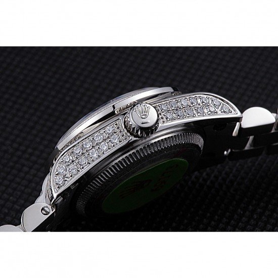 Swiss Rolex DateJust Diamond Dial Stainless Steel 622022