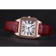 Cartier Santos 100 Polished Rose Gold Bezel 621919