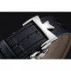 Vacheron Constantin Tourbillion Power Reserve White Dial Silver Case Black Leather Bracelet 1454276