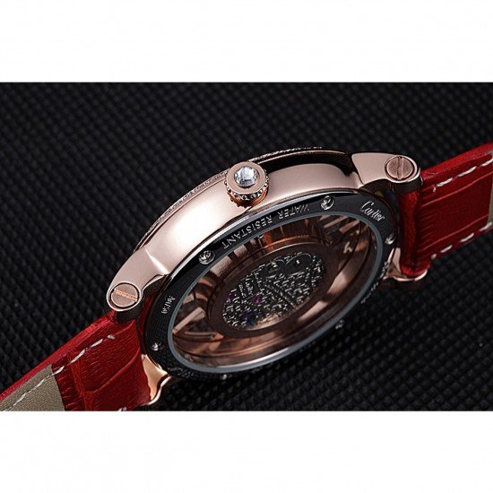 Cartier Rotonde Skeleton Flying Tourbillon Red 621962