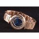 Cartier Ballon Bleu Rose Gold Stainelss Steel Strap Black Dial 621454