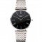 Swiss Longines Grande Classique Black Dial Roman Numerals Stainless Steel Case And Bracelet