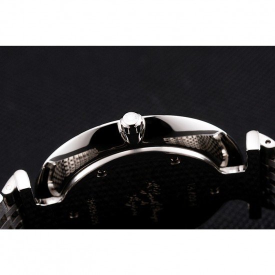 Swiss Longines Grande Classique Black Dial Roman Numerals Stainless Steel Case And Bracelet
