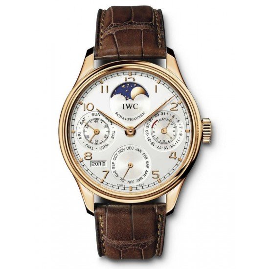 AAA Replica IWC Portugieser Perpetual Calendar Perpetual Moonphase Mens Watch IW502306