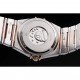 Omega Swiss Constellation Jewelry Diamond Case Radial Emblem White Dial