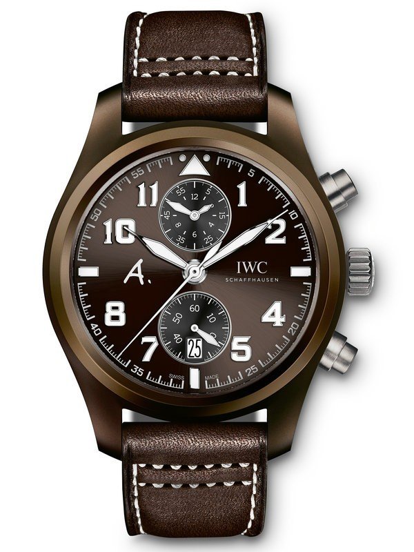 AAA Replica IWC Pilot's Chronograph Saint Exupery THE LAST FLIGHT Mens Watch IW388004