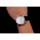 Swiss Vacheron Constantin Traditionnelle Day Date White Dial Black Leather Bracelet 1453987