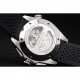 Tag Heuer Swiss Carrera Tachymeter Bezel Perforated Black Rubber Strap White Dial