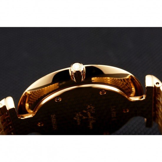 Swiss Longines Grande Classique Gold Dial Gold Case And Bracelet