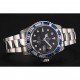 Swiss Rolex GMT Master II Black Dial Stone Set Bezel Stainless Steel Case And Bracelet 1453747