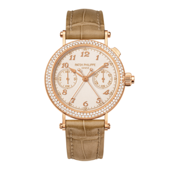 AAA Replica Patek Philippe Split-Seconds Chronograph Rose Gold Watch 7059R-001
