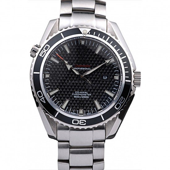 Omega Seamaster Planet Ocean Co-axial Black Case Black Dial 98103