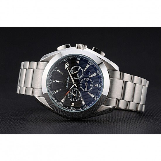 Omega Seamaster Aqua Terra Chronograph Teak-Grey Dial Stainless Steel Bracelet 622527