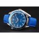 Omega Seamaster Planet Ocean Blue Dial Blue Leatherl Bracelet 622538