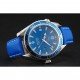 Omega Seamaster Planet Ocean Blue Dial Blue Leatherl Bracelet 622538