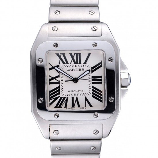 Swiss Cartier Santos Galbee Stainless Steel 622063