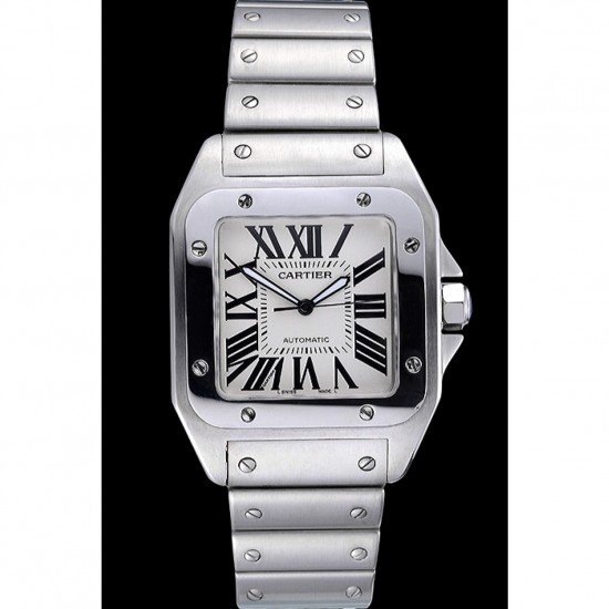 Swiss Cartier Santos Galbee Stainless Steel 622063