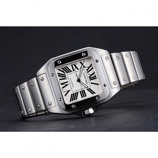 Swiss Cartier Santos Galbee Stainless Steel 622063