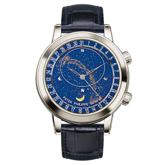 Swiss Patek Philippe Celestial Watch 6102P-001