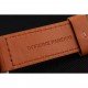 Panerai Radiomir Stainless Steel Bezel Orange Leather Bracelet 622317