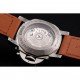 Panerai Radiomir Stainless Steel Bezel Orange Leather Bracelet 622317