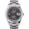 Rolex DateJust Grey Dial Stainless Steel Strap 41982