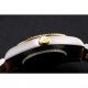 Swiss Rolex Datejust Black Dial Gold Bezel Stainless Steel Case Two Tone Bracelet