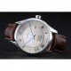 Omega DeVille Silver Dial Stainless Steel Case Brown Leather Strap 622830