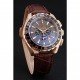 Omega Seamaster Aqua Terra Chrono GMT Teak-Grey Dial Brown Leather Bracelet 622536