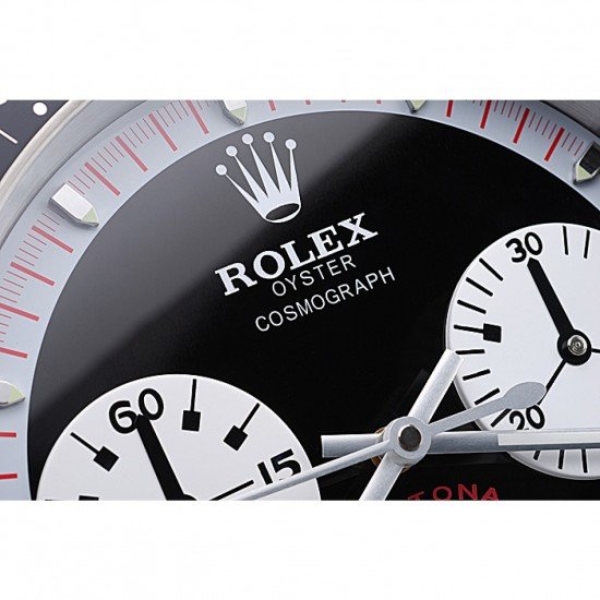 Rolex Daytona Cosmograph Wall Clock Black-Red 622480
