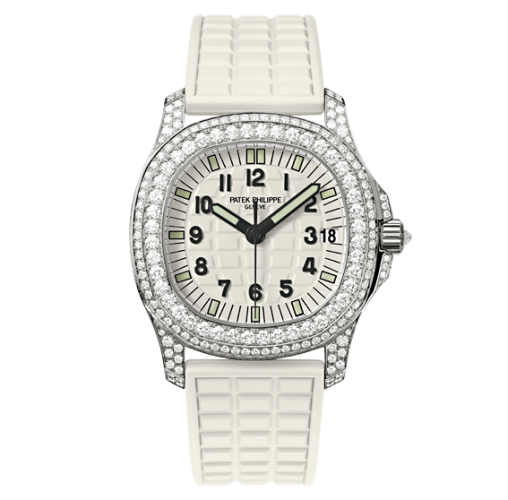 AAA Replica Patek Philippe Aquanaut White Gold White Watch 5069G-011