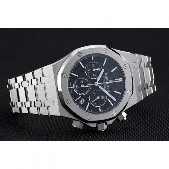 Audemars Piguet Royal Oak Chronograph Black Dial Stainless Steel Bracelet 1454025