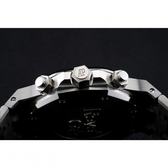 Audemars Piguet Royal Oak Chronograph Black Dial Stainless Steel Bracelet 1454025