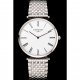 Swiss Longines Grande Classique White Dial Roman Numerals Stainless Steel Case And Bracelet
