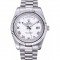 Rolex Day-Date White Dial Stainless Steel Bracelet 622547