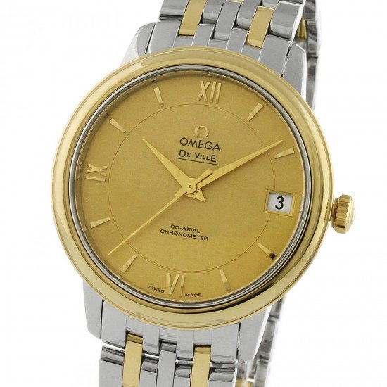 Swiss Omega De Ville Prestige Co-Axial 32.7mm Ladies Watch O42420332008001