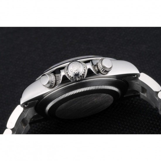 Swiss Rolex Daytona Stainless Steel Bracelet White Dial 80297