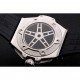 Hublot Big Bang Ferrari Black Dial And Bezel Stainless Steel Case Black Leather Strap 622767