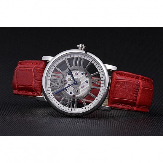 Cartier Rotonde Skeleton Flying Tourbillon Red 621967