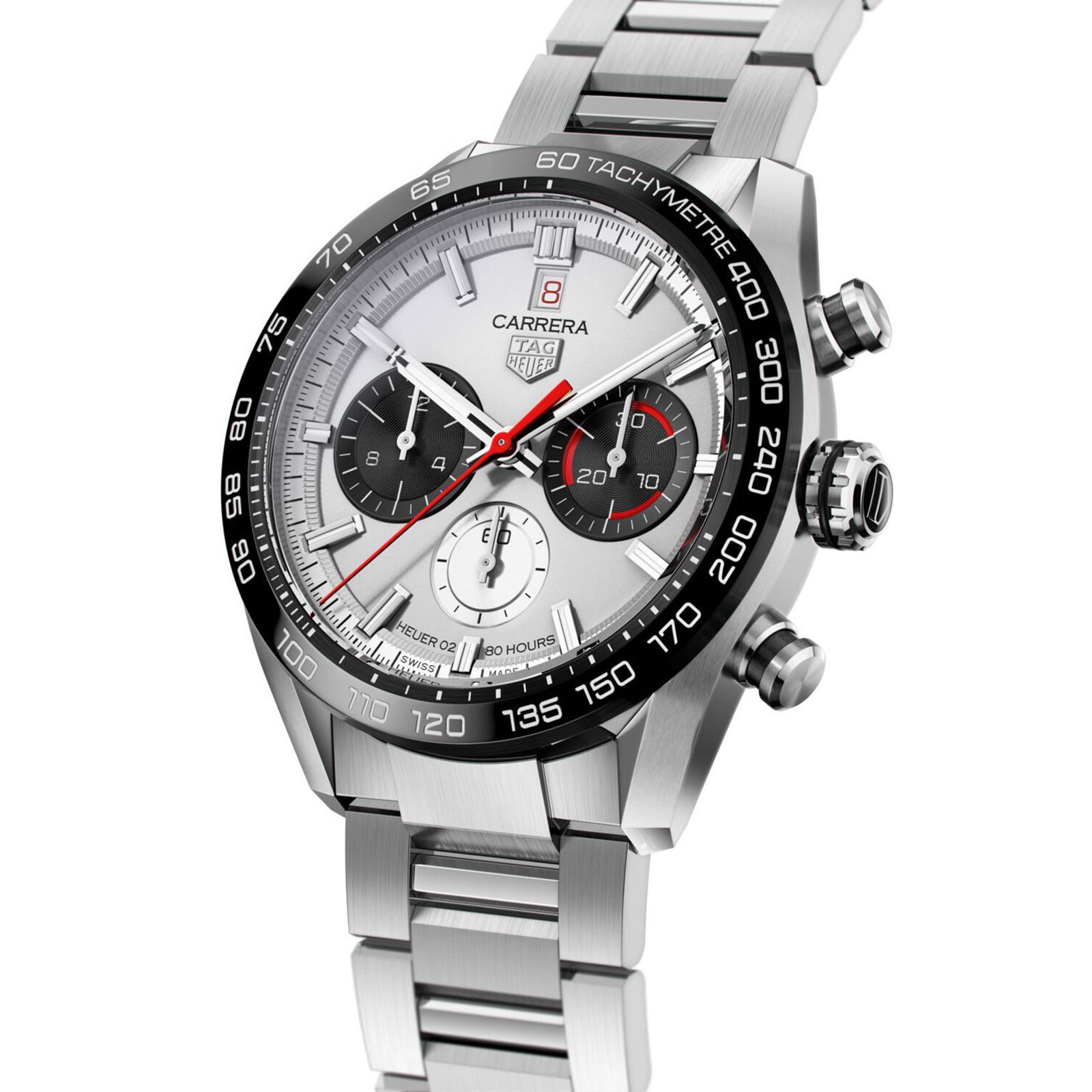 Swiss TAG Heuer 160th Anniversary Limited Edition Carrera 44mm Mens Watch CBN2A1D.BA0643