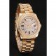 Swiss Rolex Day Date Diamond Pave Dial And Bezel Gold Case And Bracelet