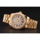 Swiss Rolex Day Date Diamond Pave Dial And Bezel Gold Case And Bracelet