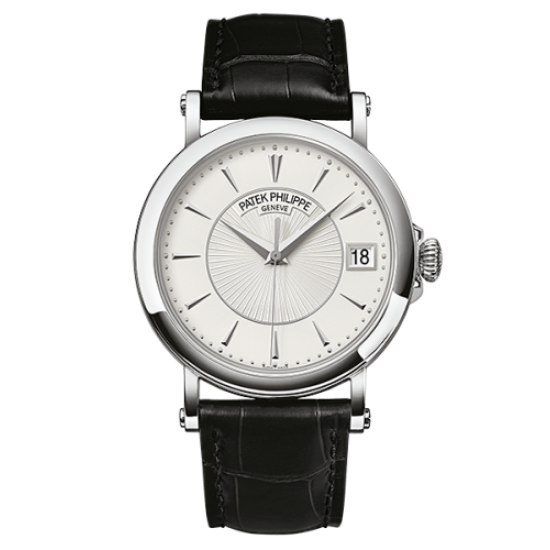 AAA Replica Patek Philippe Calatrava Silver Watch 5153G-010