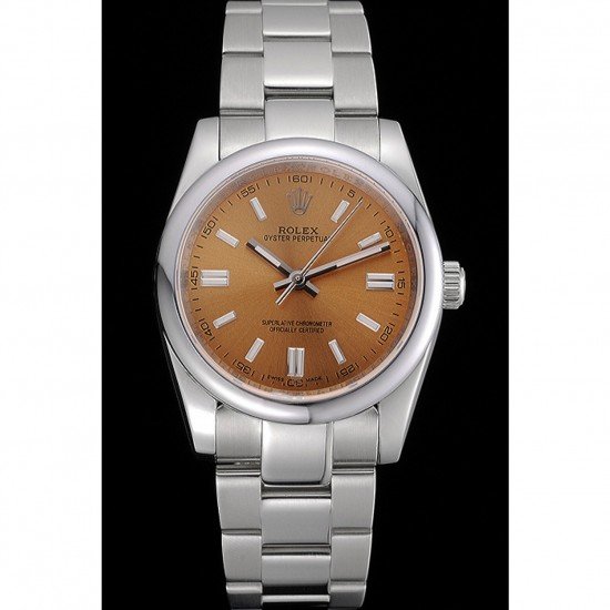 Rolex Oyster Perpetual DateJust Stainless Steel Case Champagne Dial Stainless Steel Bracelet 622639