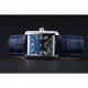 Cartier Tank MC Stainless Steel Case Blue Dial Blue Leather Strap 622178