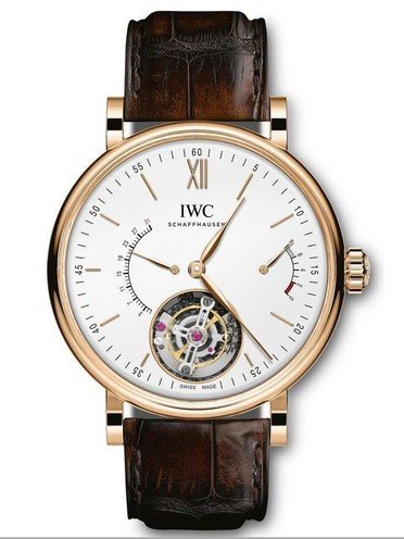 AAA Replica IWC Portofino Hand-Wound Tourbillon Retrograde Watch IW516501