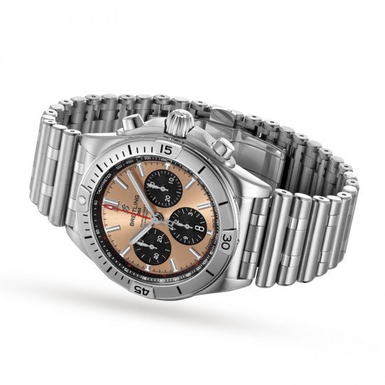 Swiss Breitling Chronomat 42mm Mens Watch AB0134101K1A1
