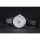 Longines La Grande Classique White Dial Black Leather Band Femme 622128