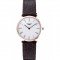 Longines La Grande Classique White Dial Brown Leather Band Homme 622136